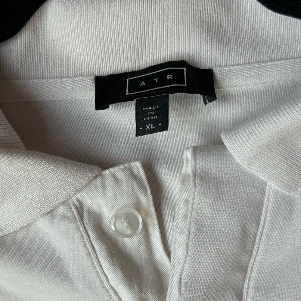 Long sleeved collared pullover - AYR